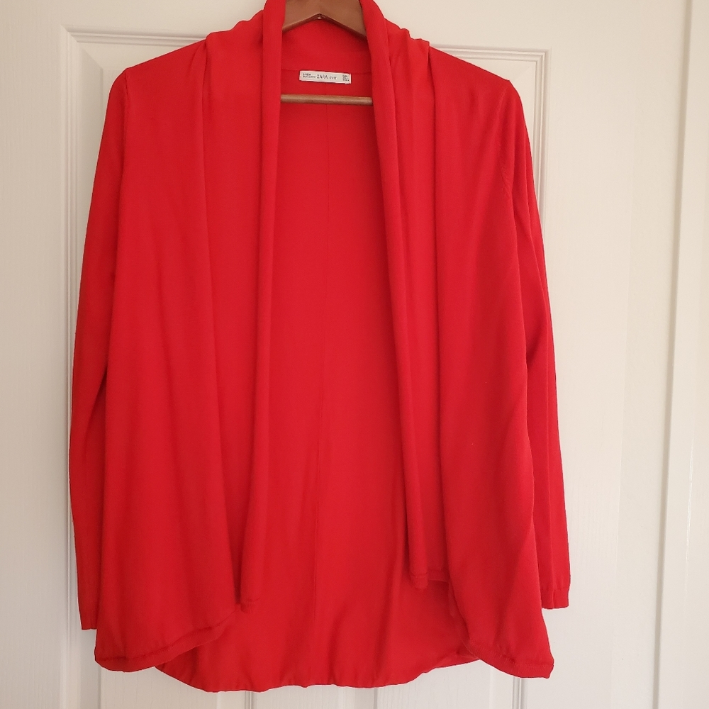 Zara cardigan KNIT, women's jacket
